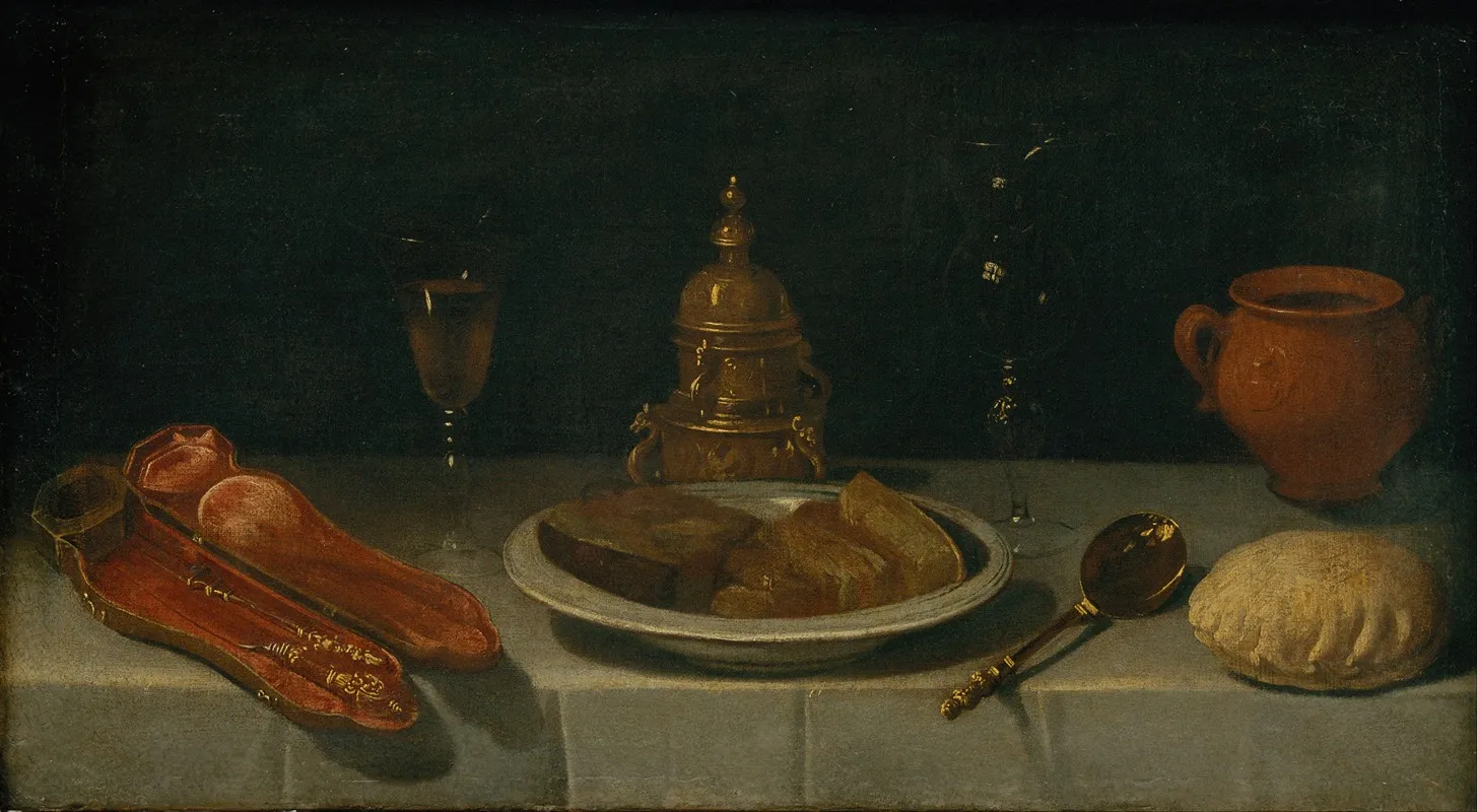 Still Life And Laid Table Wall Art by Juan van der Hamen y León - High-Resolution Digital Print