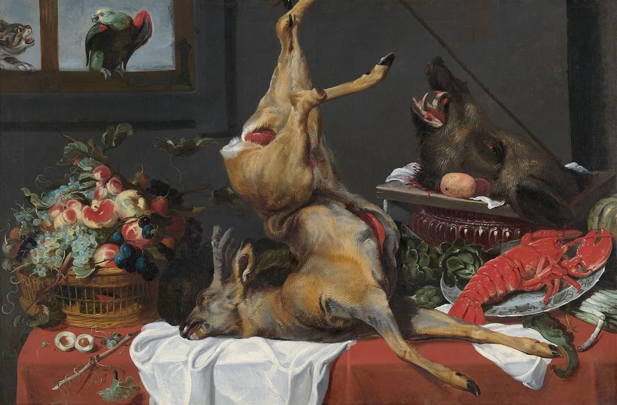 Still Life With A Dead Stag