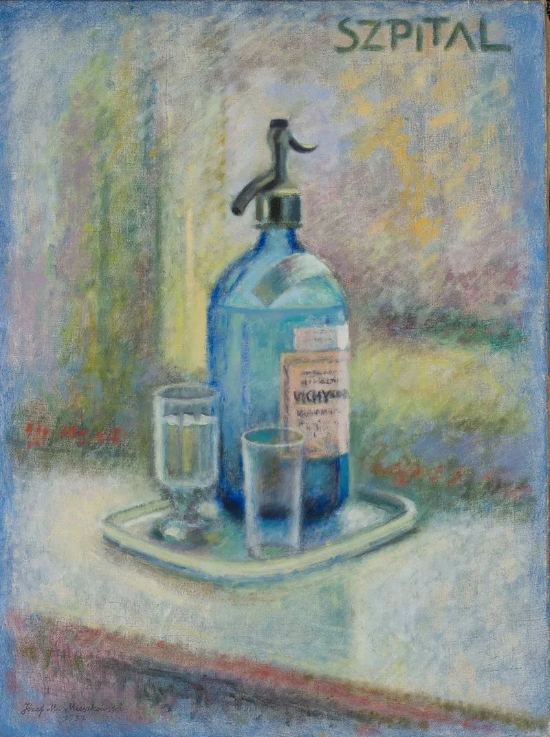 Still Life With A Siphon Wall Art by Józef Mieszkowski - High-Resolution Digital Print