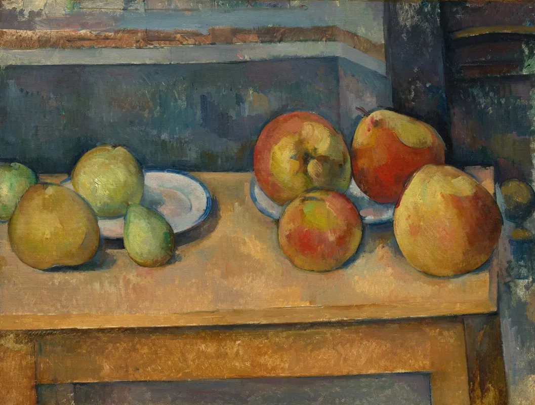Still Life With Apples And Pears