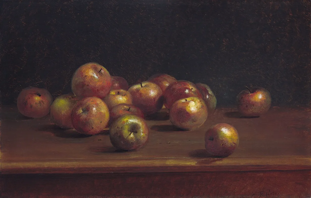 Still Life With Apples Wall Art by Charles Ethan Porter - High-Resolution Digital Print
