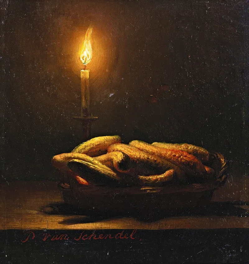 Still Life With Courgettes
