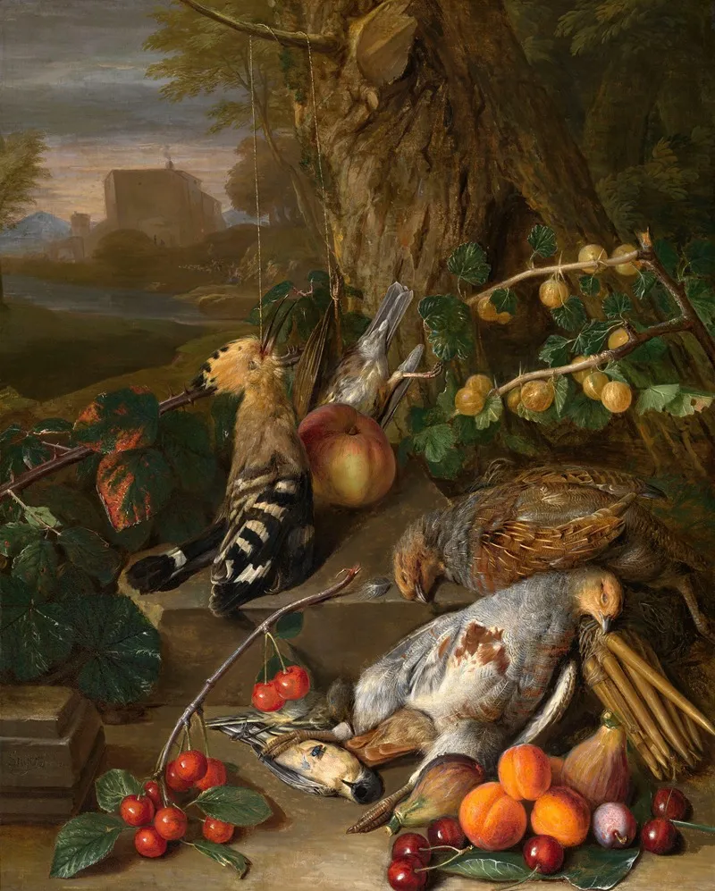 Still Life With Dead Game 3 Wall Art by Pieter Snyers - High-Resolution Digital Print