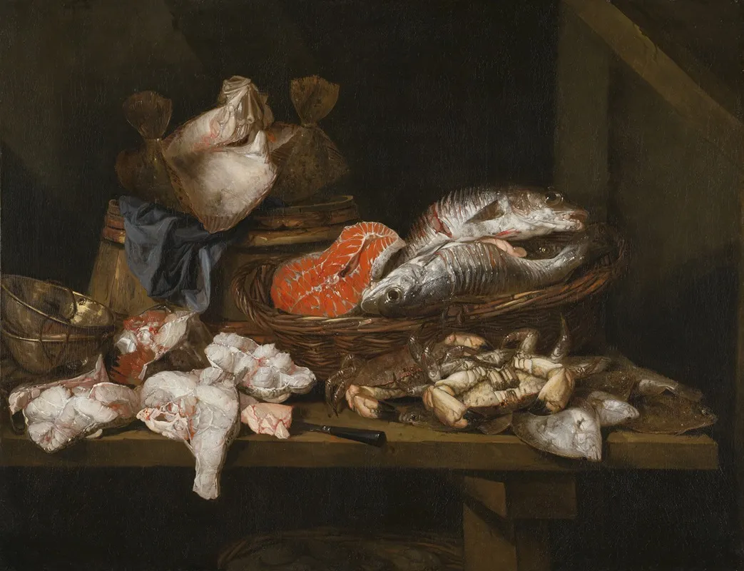 Still Life With Fish And Crustaceans