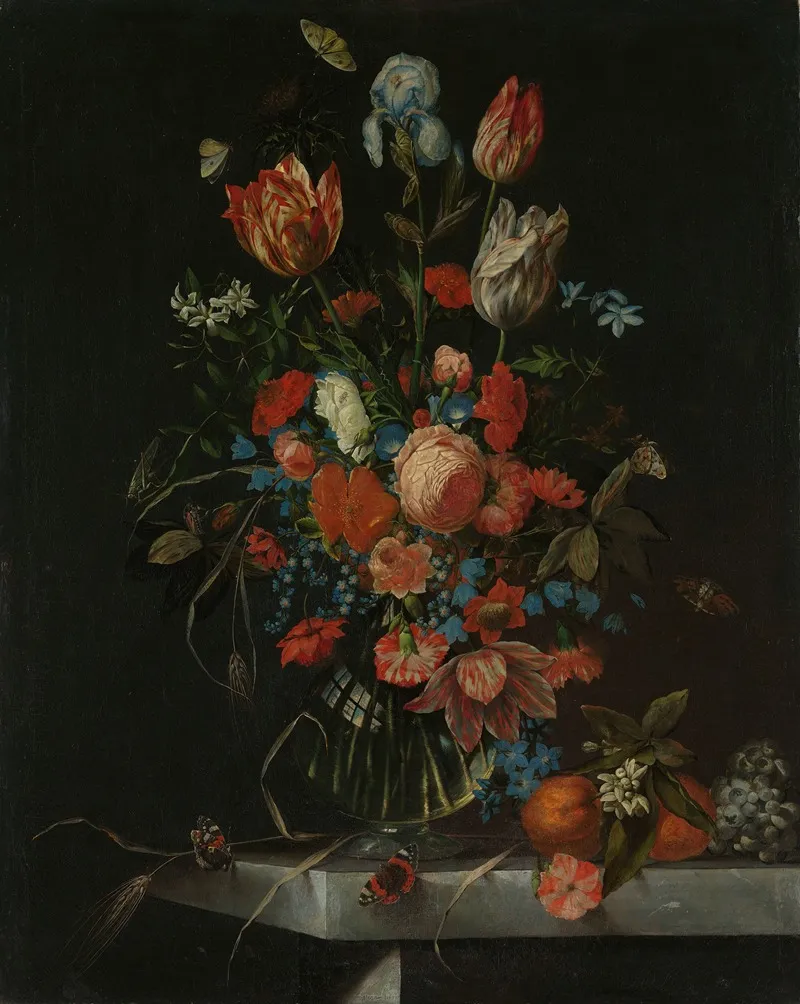 Still Life With Flowers 30 Wall Art by Ottmar Elliger - High-Resolution Digital Print