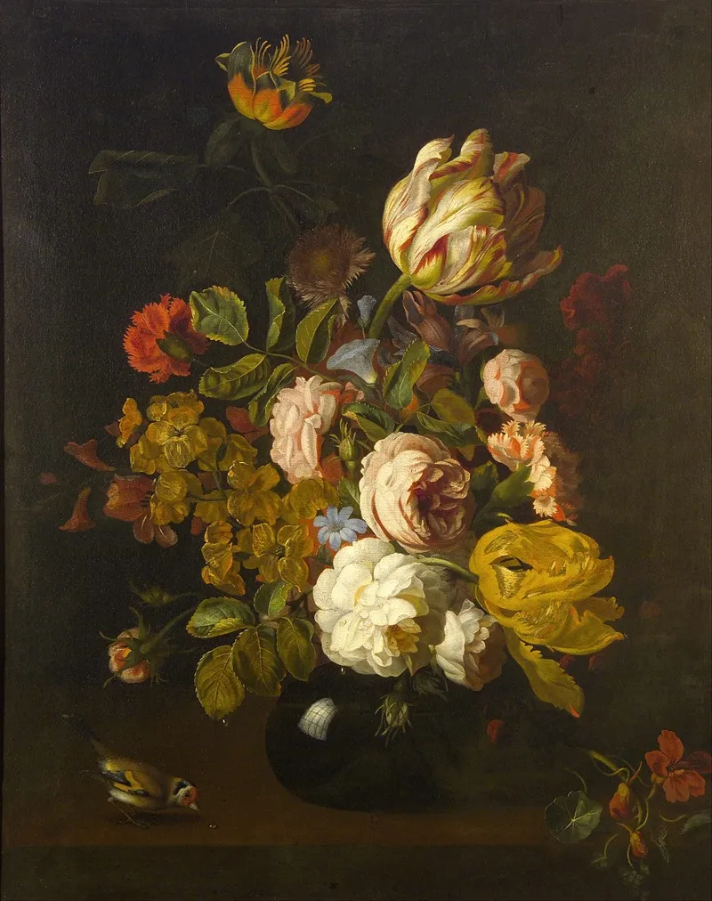 Still Life With Flowers 32 Wall Art by Tobias Stranover - High-Resolution Digital Print