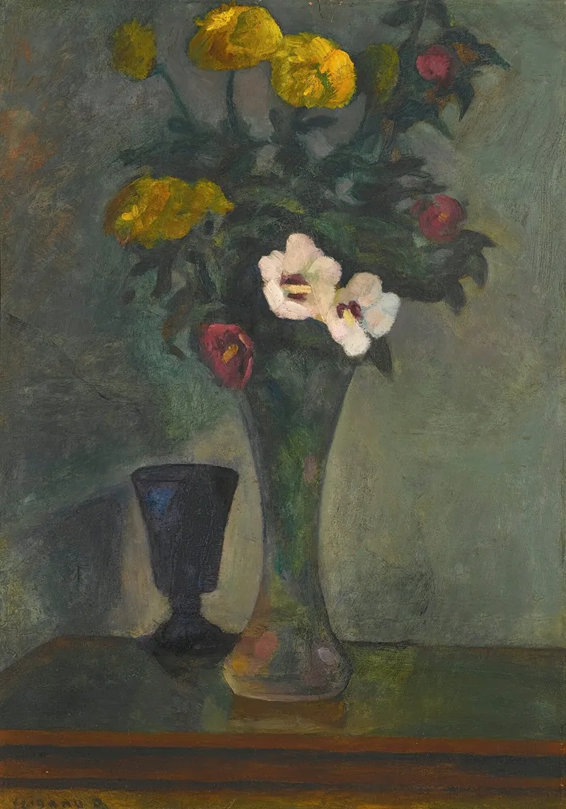 Still Life With Flowers 8 Wall Art by Dezsö Czigány - High-Resolution Digital Print