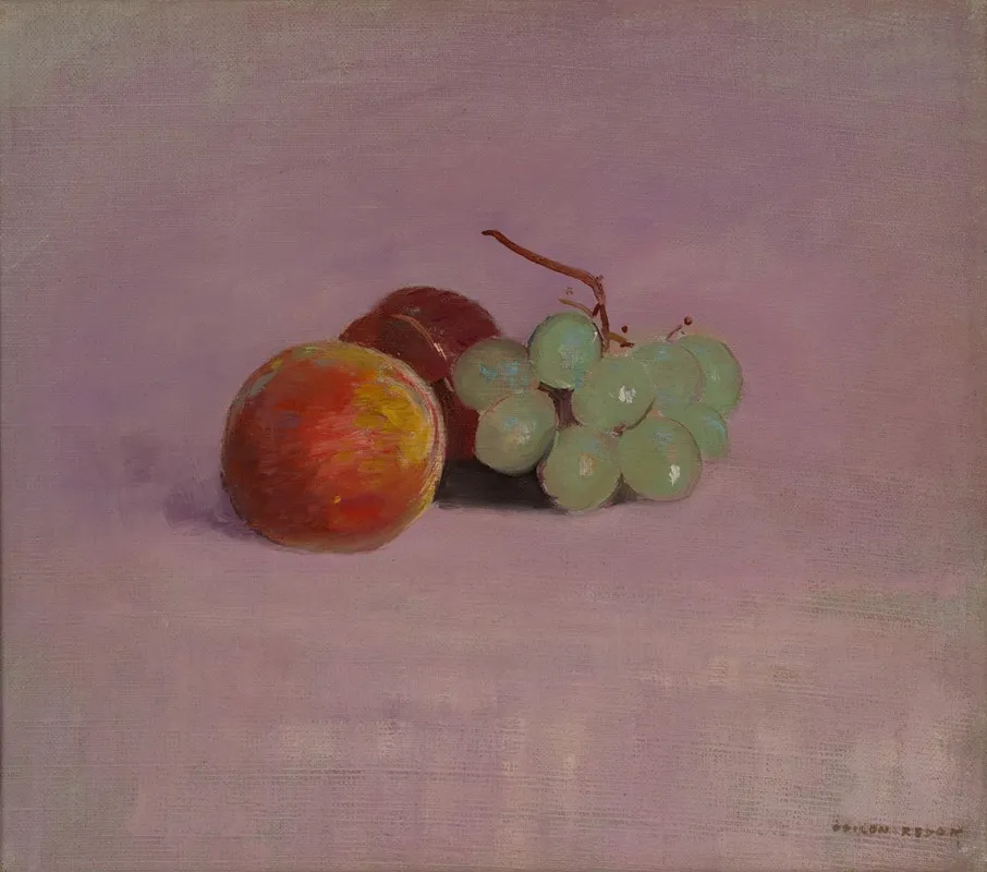Still Life With Fruit 16 Wall Art by Odilon Redon - High-Resolution Digital Print