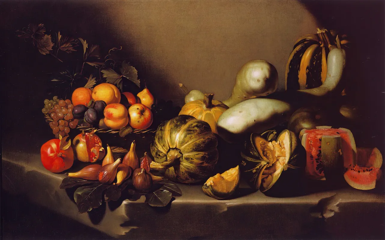 Still Life With Fruit 18 Wall Art by Caravaggio - High-Resolution Digital Print