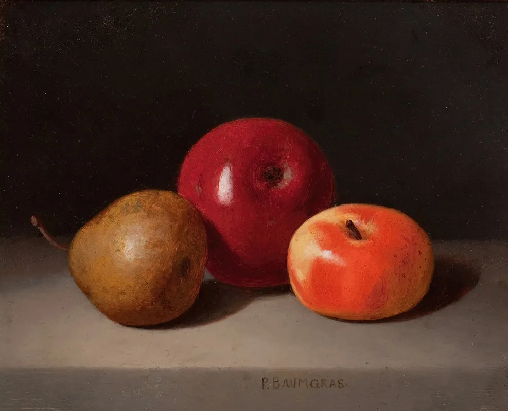 Still Life With Fruit 24 Wall Art by Peter Baumgras - High-Resolution Digital Print