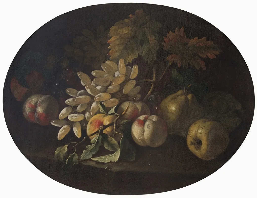 Still Life With Fruit 36 Wall Art by Giovanni Paolo Spadino - High-Resolution Digital Print