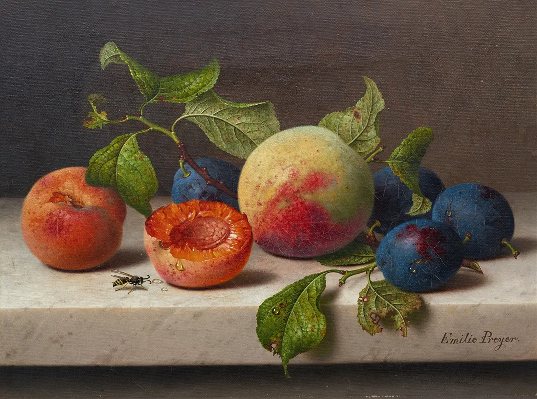 Still Life With Fruit 4 Wall Art by Emilie Preyer - High-Resolution Digital Print