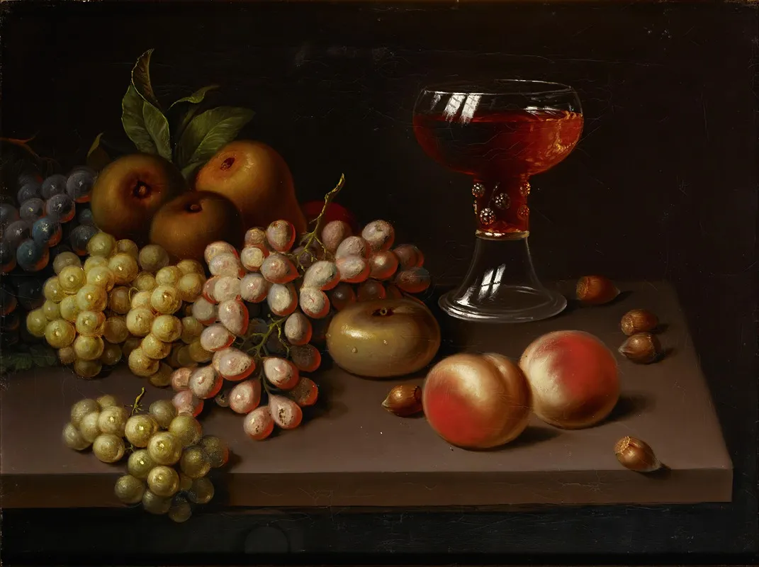Still Life With Fruit Copy After Jac Stockmann Wall Art by Johan Erik Lindh - High-Resolution Digital Print