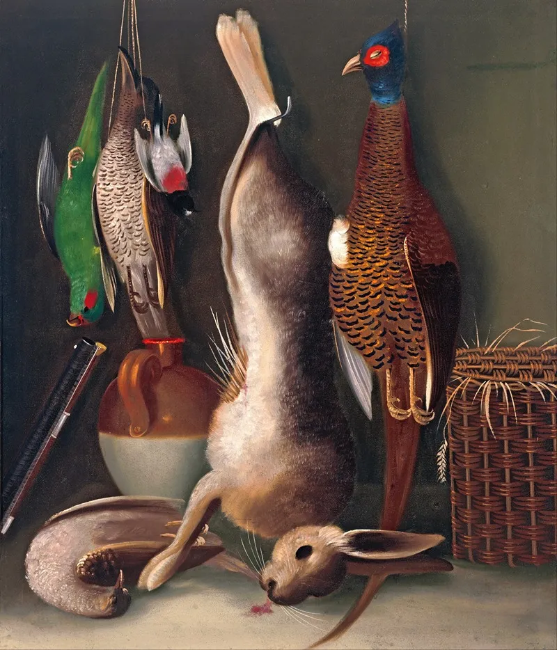 Still Life With Game 2 Wall Art by William Buelow Gould - High-Resolution Digital Print