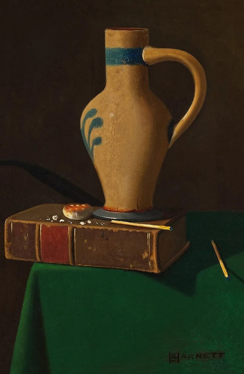 Still Life With Jug On A Book