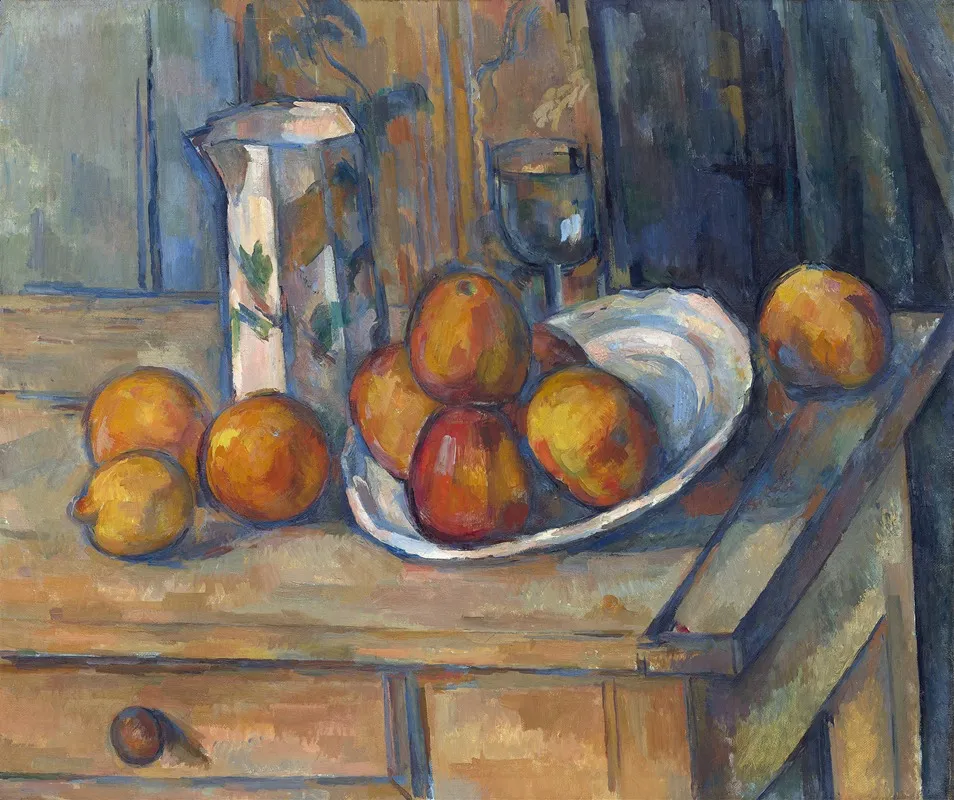 Still Life With Milk Jug And Fruit
