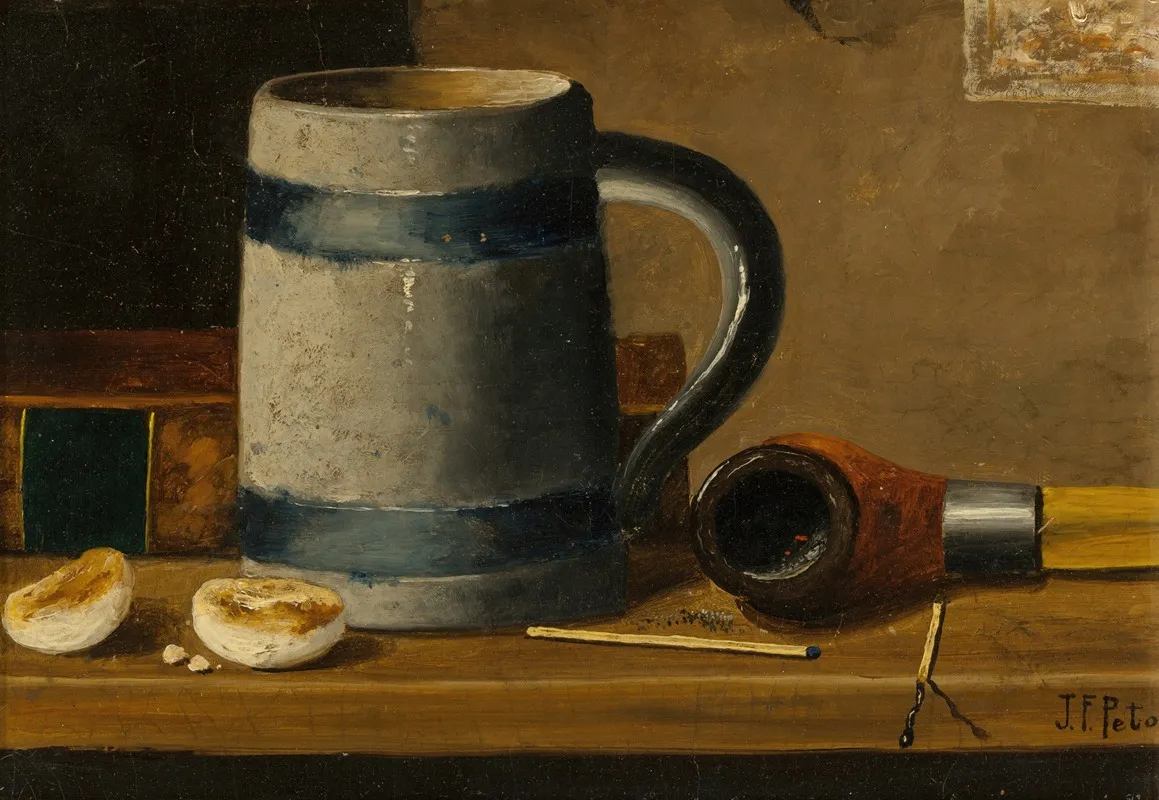 Still Life With Mug And Pipe