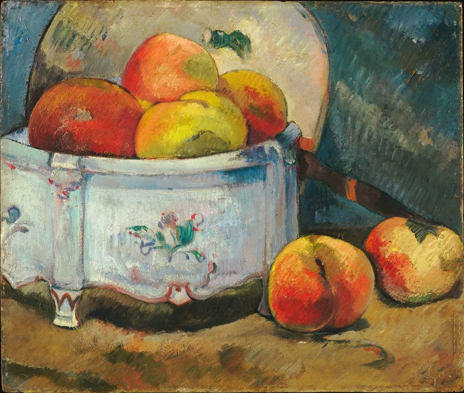 Still Life With Peaches 2 Wall Art by Paul Gauguin - High-Resolution Digital Print