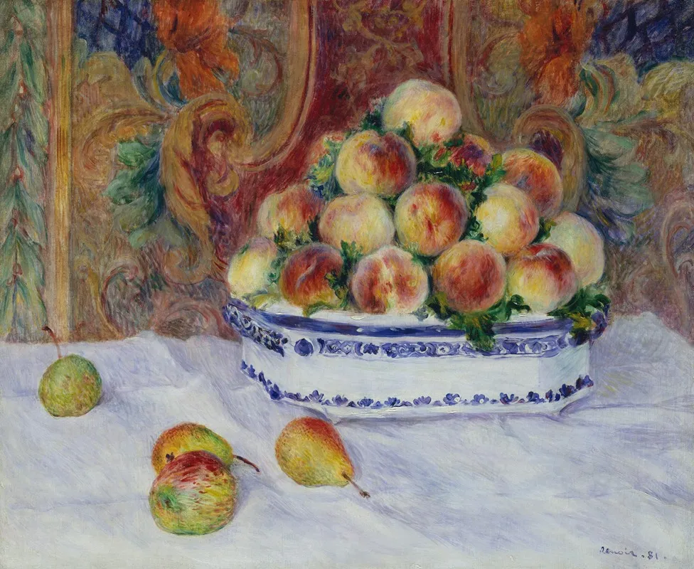 Still Life With Peaches