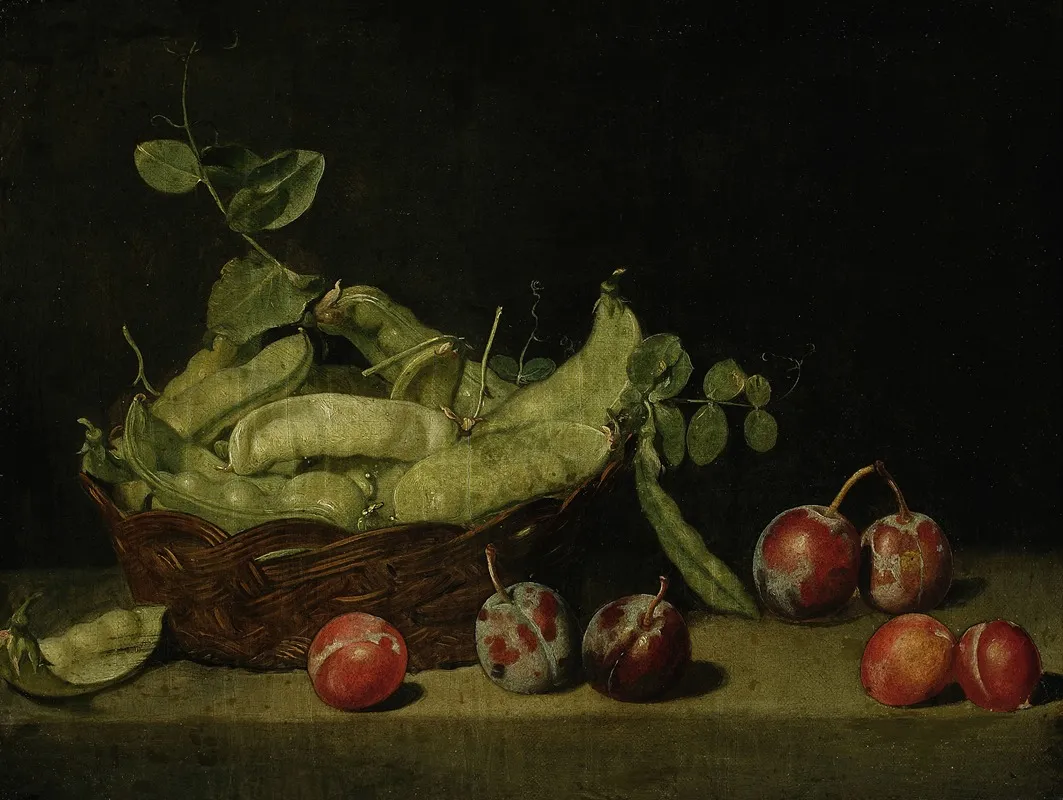 Still Life With Peas Wall Art by Mateusz Tokarski - High-Resolution Digital Print