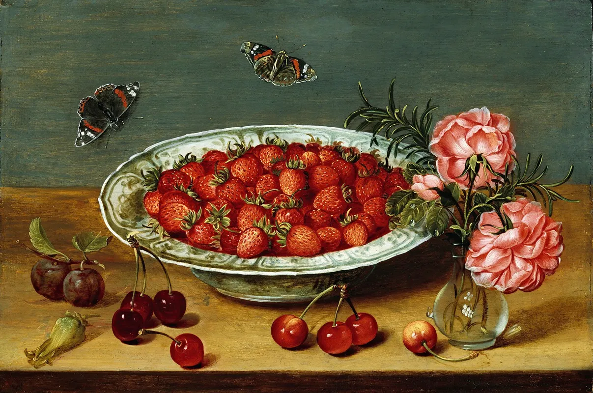 Still Life With Strawberries
