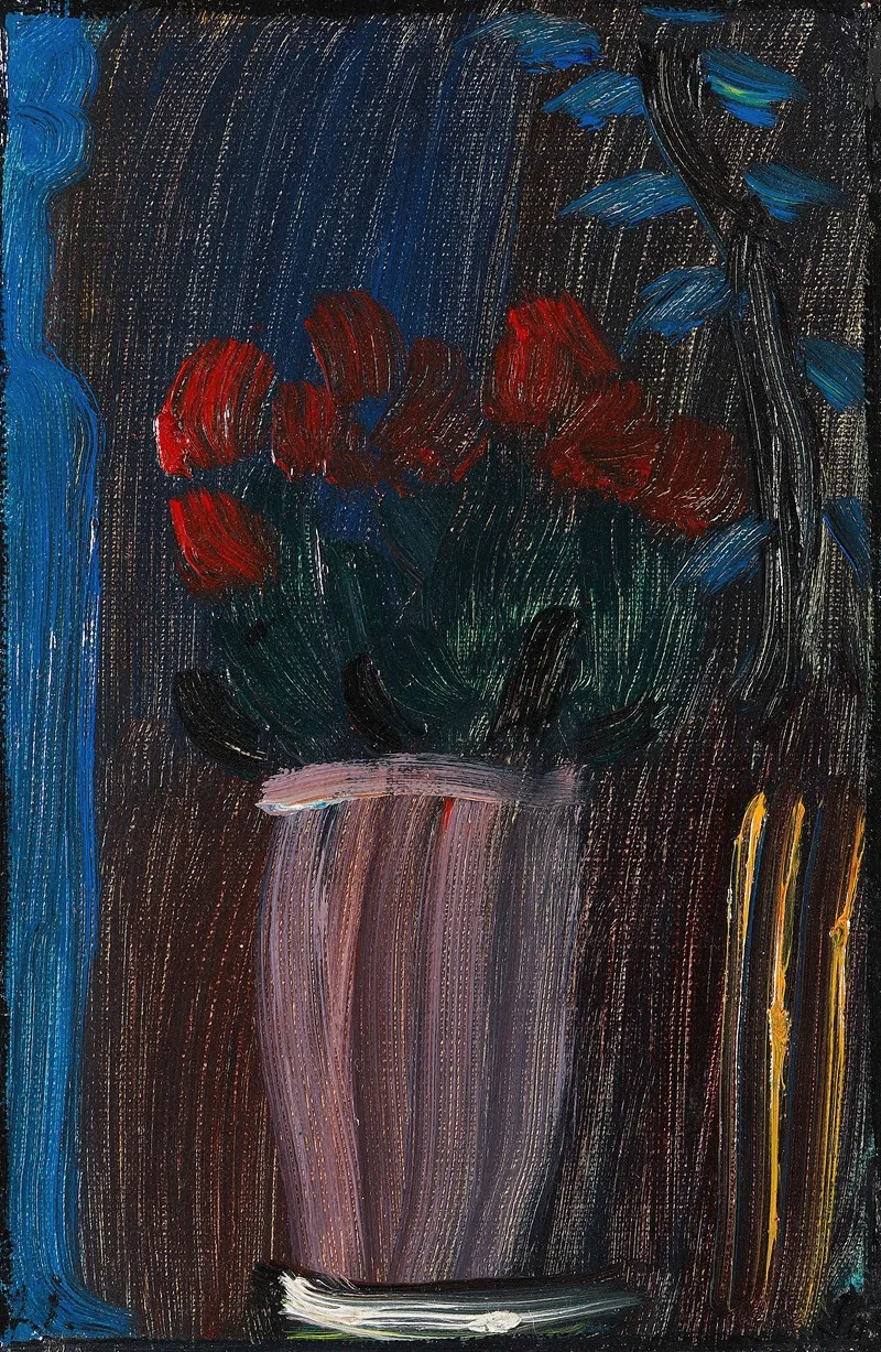 Stillleben Alpenveilchen Erbluhen Wall Art by Alexej von Jawlensky - High-Resolution Digital Print