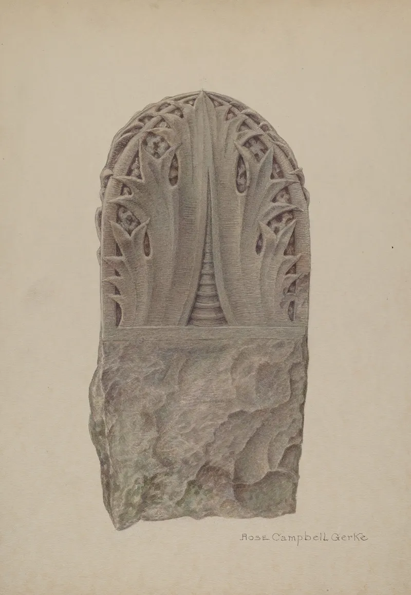 Stone Gate Post 2