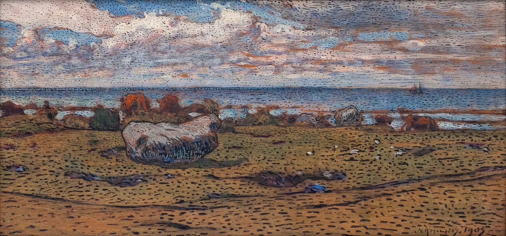 Stones On The Beach