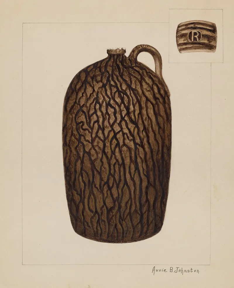 Stoneware Jar 13