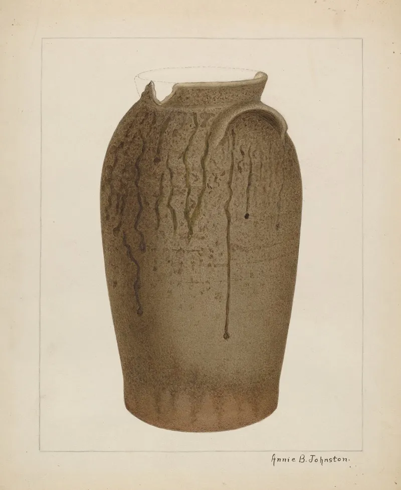 Stoneware Jar 15