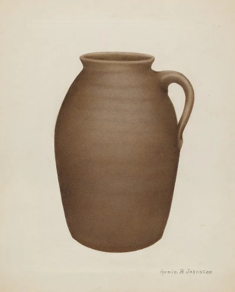 Stoneware Jar 18