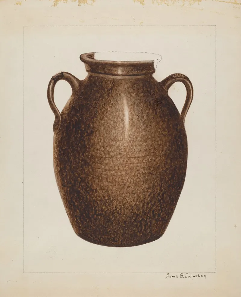 Stoneware Jar 19