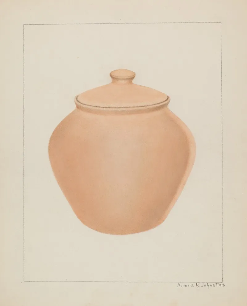 Stoneware Jar 23