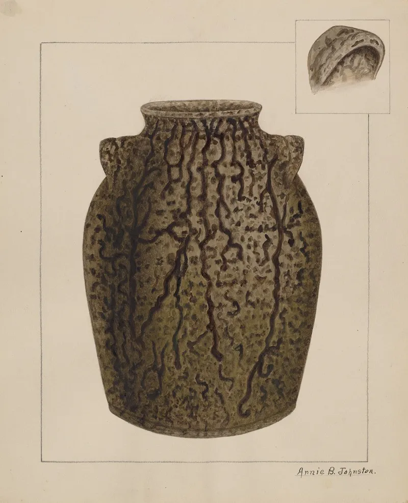 Stoneware Jar 5