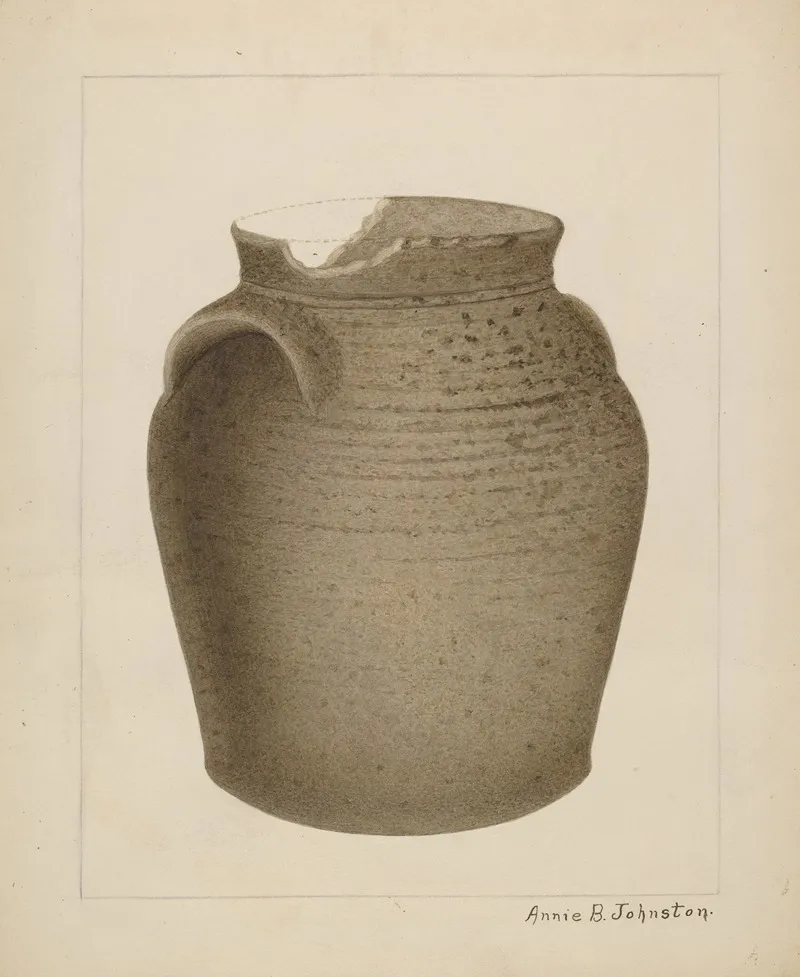 Stoneware Jar 7