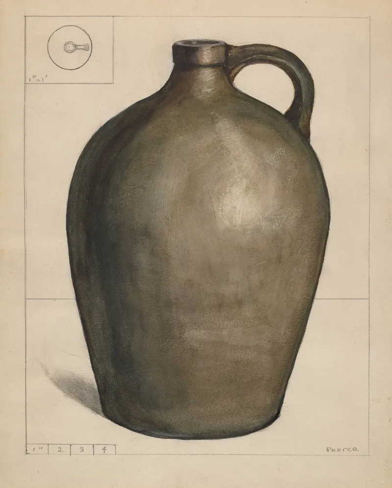 Stoneware Jug 20