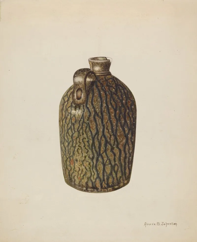 Stoneware Jug 9