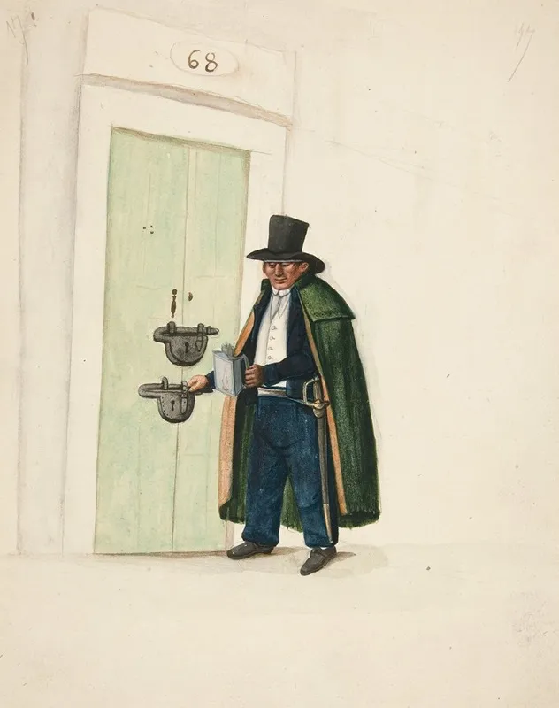 Store Watchman Wall Art by Francisco Fierro - High-Resolution Digital Print
