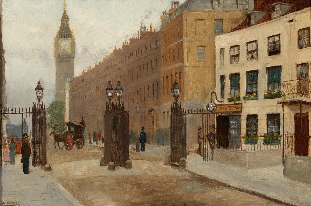 Storeys Gate Wall Art by Albert William Holden - High-Resolution Digital Print