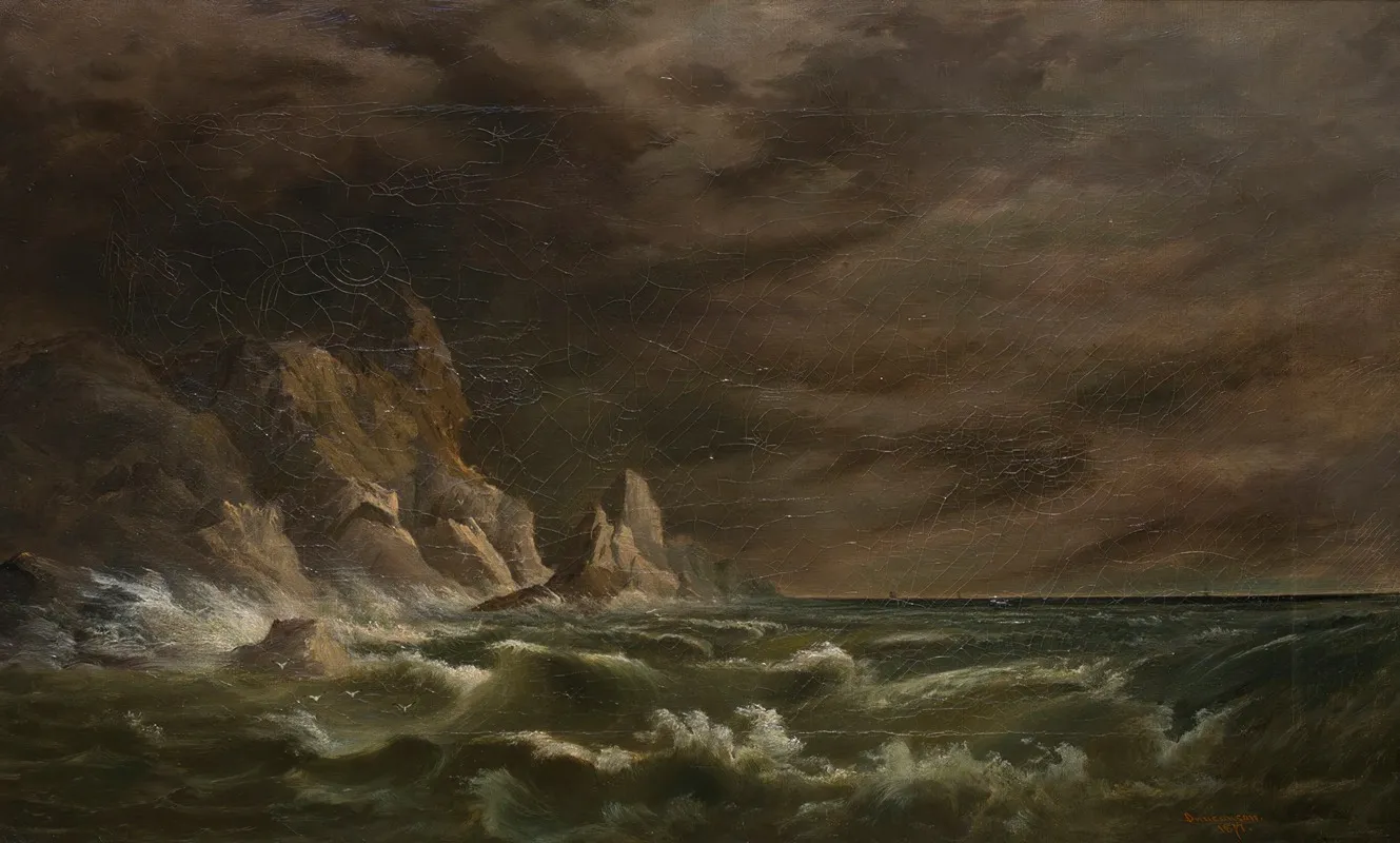 Storm Off The Irish Coast