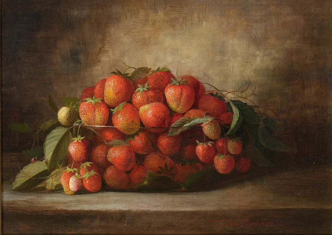 Strawberries 3 Wall Art by Richard La Barre Goodwin - High-Resolution Digital Print