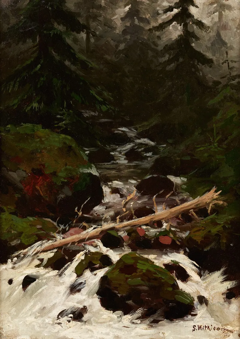 Stream In The Forest