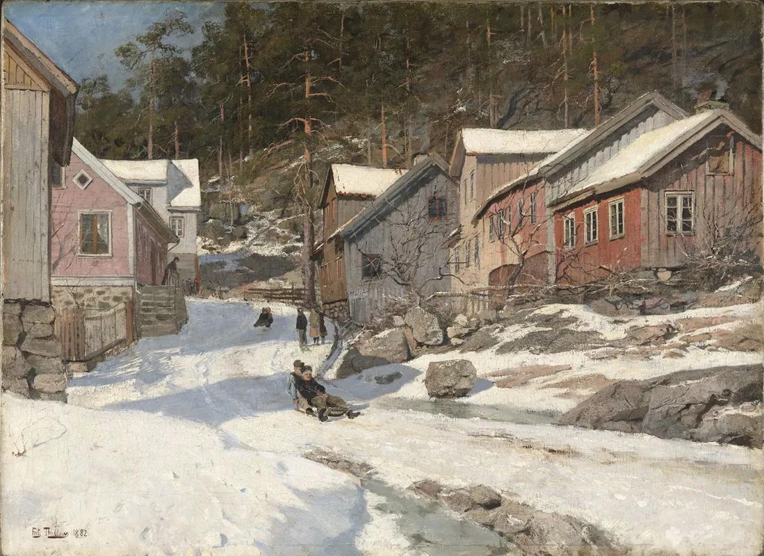 Street In Kragero
