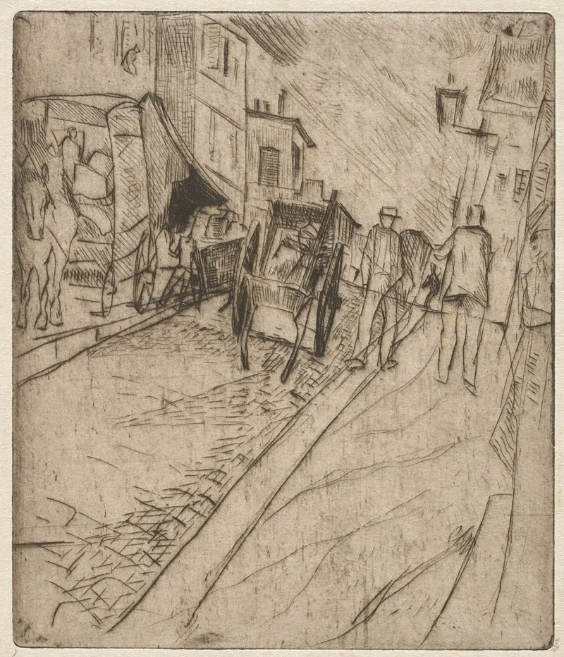 Street In Montmartre
