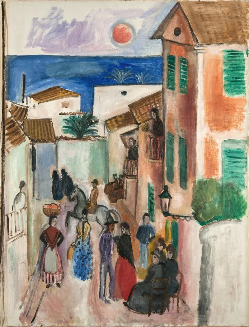 Street In Palma Wall Art by Gösta Sandels - High-Resolution Digital Print