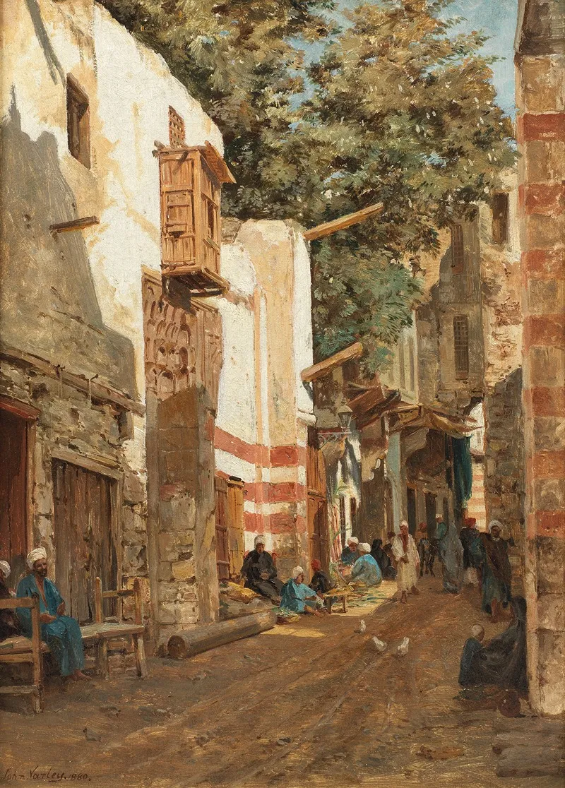 Street Of The Sharouri Cairo
