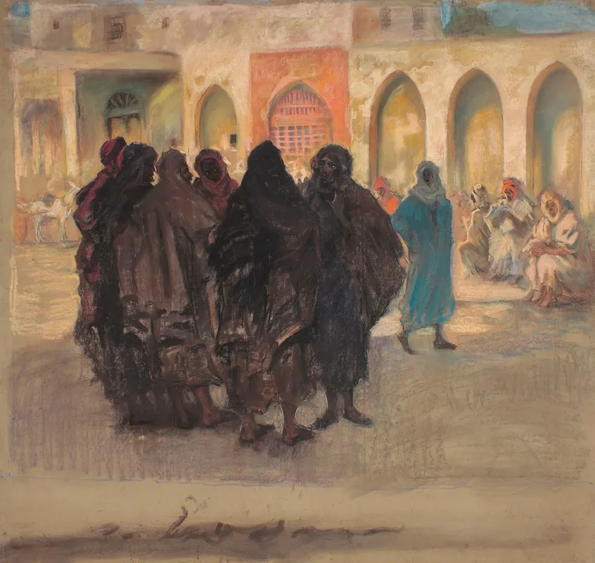 Street Scene In Kairouan
