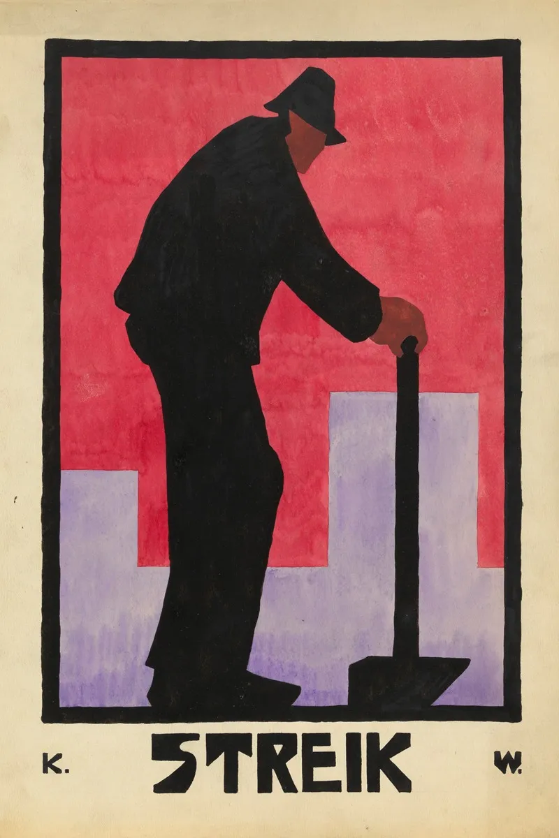 Streik Wall Art by Karl Wiener - High-Resolution Digital Print