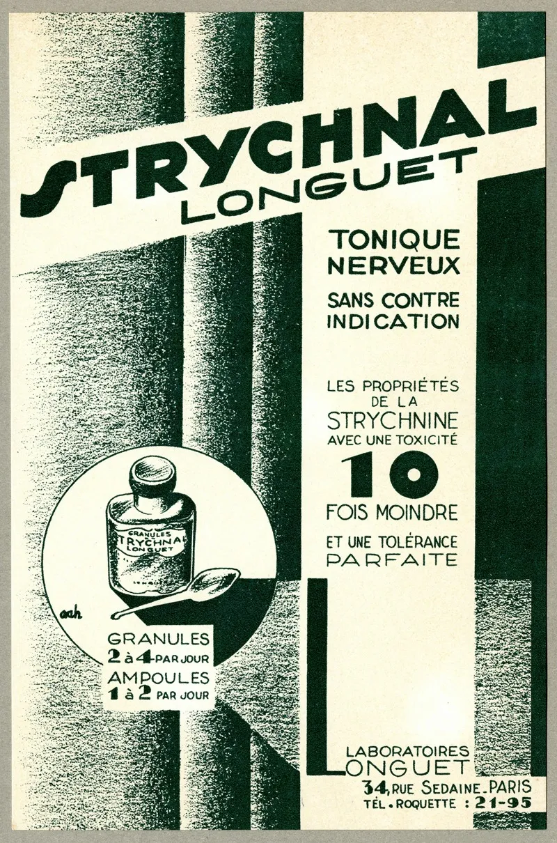 Strychnal 3 Wall Art by Laboratoires Longuet - High-Resolution Digital Print