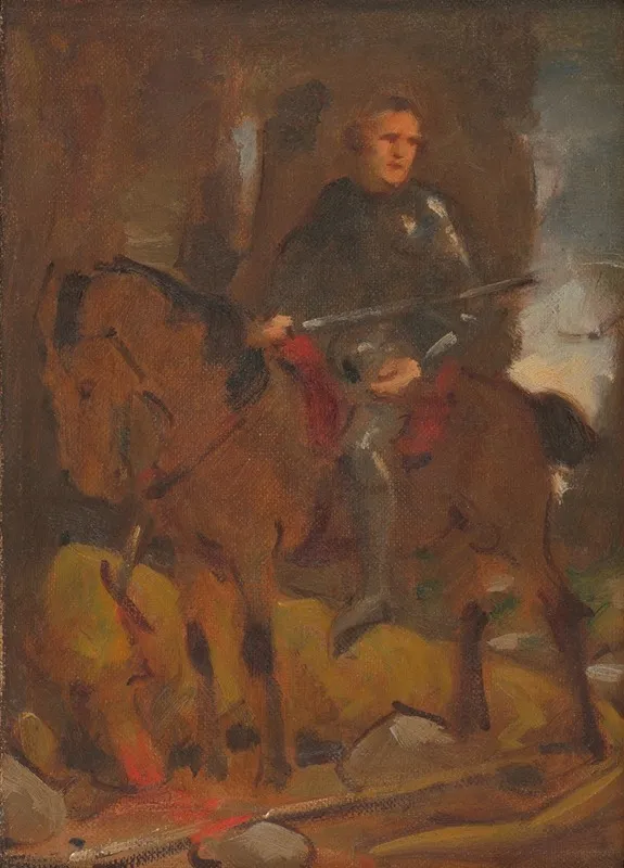 Studia K Historickemu Obrazu Wall Art by Milan Thomka Mitrovský - High-Resolution Digital Print